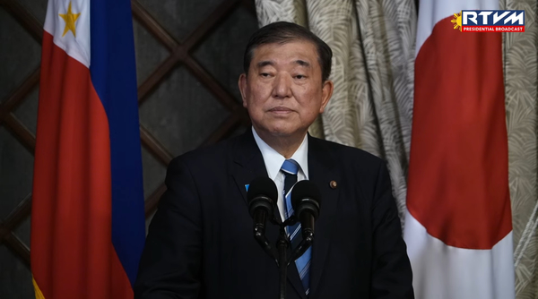 Ishiba seeks continued PH-Japan unity vs coercion in regional waters
