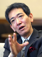 Japanese Vice Minister of Finance for International Affairs Atsushi Mimura during an interview at the Ministry of Finance on Oct. 20