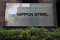 A Nippon Steel sign