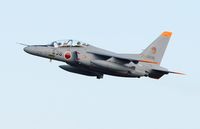 The Air Self-Defense Force's T-4 trainer aircraft