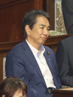 Japanese agriculture minister Taku Eto at the House of Representatives on Tuesday