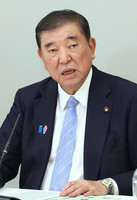 Prime Minister Shigeru Ishiba speaks at a Regulatory Reform Promotion Council meeting on Wednesday.