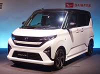 The new Move minivehicle launched by Daihatsu Motor Co., in Tokyo on Thursday