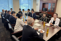 Senior members of the House of Representatives Committee on Judicial Affairs meet on Thursday.