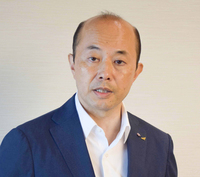 Nagasaki Mayor Shiro Suzuki at the city hall in Nagasaki in August 2024