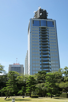 The Shizuoka prefectural police department's headquarters building in the city of Shizuoka, the capital of the central Japan prefecture