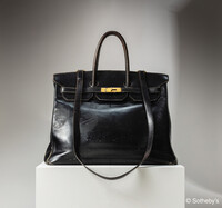 The original Hermes Birkin bag sold to Japanese company at auction (Courtesy of Sotheby's)