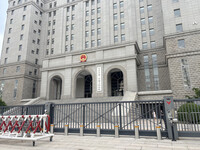 The Beijing No. 2 Intermediate People's Court, where the sentencing session for a Japanese man indicted for espionage was held on Wednesday
