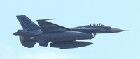 An Air Self-Defense Force F-2A fighter jet in November 2024