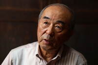 Hajime Eda speaks during an interview in Kawagoe, Saitama Prefecture, on Aug. 8.