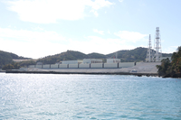 Tohoku Electric's Onagawa nuclear power plant in Miyagi Prefecture in October 2024