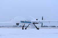 A Sea Guardian drone owned by the Japan Coast Guard (Courtesy of the JCG)